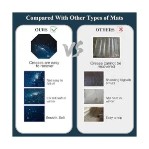 GTACOTA Office Chair Mat Gaming Chair Mat for Hardwood_6