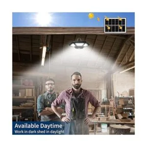 Solar Shed Light AEQ Solar Pendant Light Indoor Outdoor_2