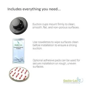 GeckoLoc Organizador largo y ancho ajustable sobre el_7