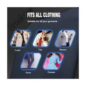 BROOKSTONE Paquete de 10 ganchos de plástico con_5