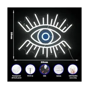 LooKLight Letreros de neón LED para pared letrero de_6