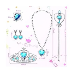 Chunyin 12 juguetes de joyería de princesa juego de_2