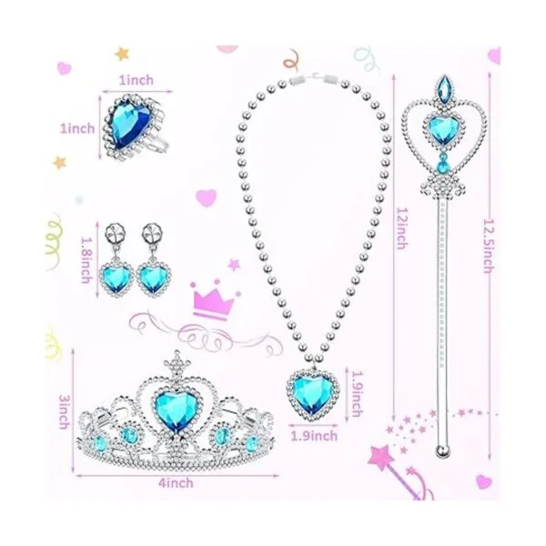 Chunyin 12 juguetes de joyería de princesa juego de_2
