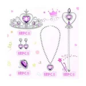 Chunyin 12 juguetes de joyería de princesa juego de_3