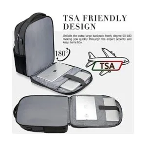 Mochila para laptop de 15.6 pulgadas Negro 16 Mochilas_5