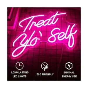 Gamerneon Letrero de neón rosa con palabras LED de neón_4