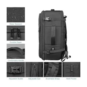 Mochila de viaje de 40 L mochila de transporte aprobada_6