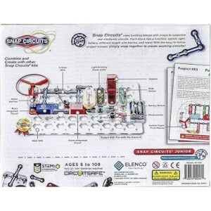 Kit para diseñar circuitos eléctricos Circuits Jr. SC100_2
