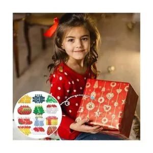 Christmas Mini Push Pop Bubble Fidget Toy Keychain Bubble_2