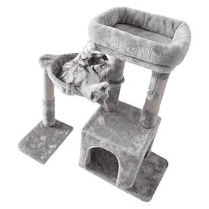 Pesofer rbol para gatos torre pequeña para gatos con_5