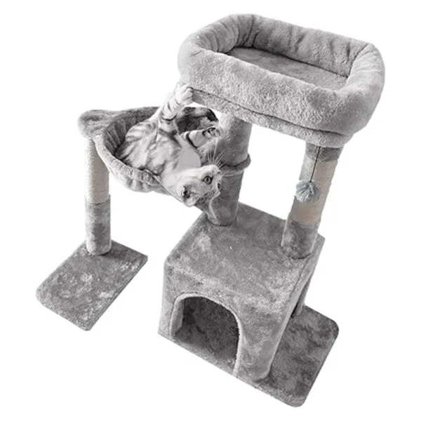 Pesofer rbol para gatos torre pequeña para gatos con_5