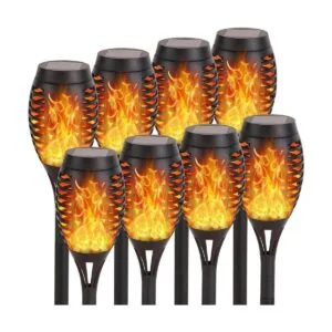 Luces solares mejoradas para exteriores paquete de 8_1