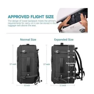 Mochila de viaje de 40 L mochila de transporte aprobada_3