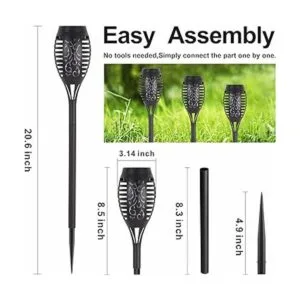 Luces solares mejoradas para exteriores paquete de 8_4