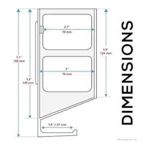 Brainwavz Soporte de pared para laptop y soporte para_7