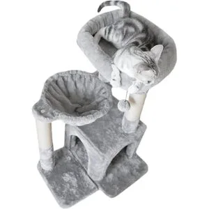 Pesofer rbol para gatos torre pequeña para gatos con_4