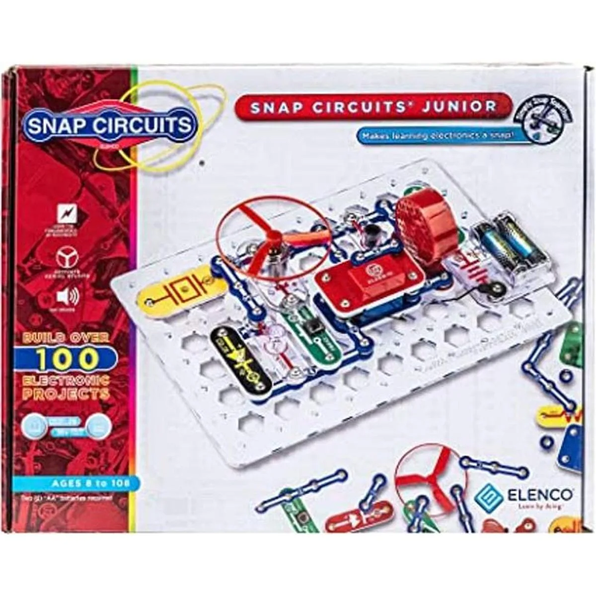 Kit para diseñar circuitos eléctricos Circuits Jr. SC100_1