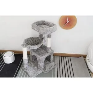 Pesofer rbol para gatos torre pequeña para gatos con_6