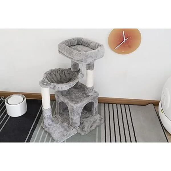 Pesofer rbol para gatos torre pequeña para gatos con_6