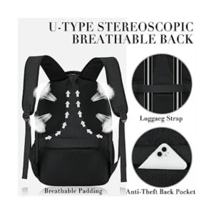 Mochila para laptop de 15.6 pulgadas Negro 16 Mochilas_6