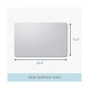 malu Diatomaceous Earth Tapete de baño de piedra_4