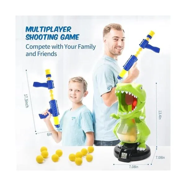 EagleStone Juego para disparar al dinosaurio para niños._3