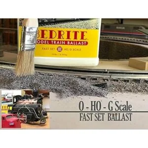 Modelo Railroad diseño de tren lastre Authentic piedra_5