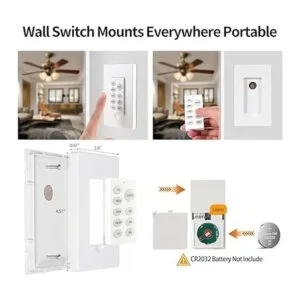 Ventilador de techo remoto BY08018WIFI_5