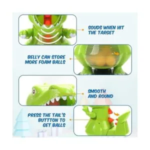 EagleStone Juego para disparar al dinosaurio para niños._4
