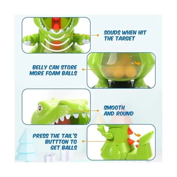 EagleStone Juego para disparar al dinosaurio para niños._4