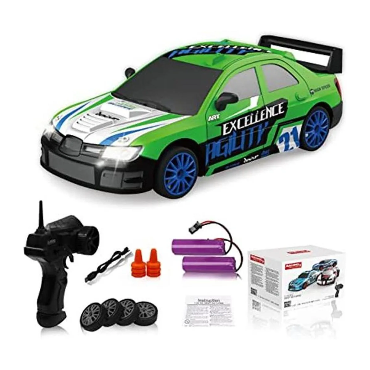 Coche de coche a control remoto de deriva de 2.4 GHz_1