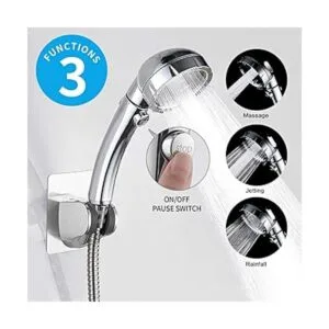 KAIYING Cabezal de ducha de mano de alta presión sin_2