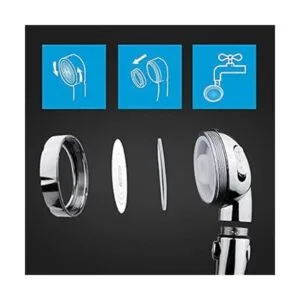 KAIYING Cabezal de ducha de mano de alta presión sin_6