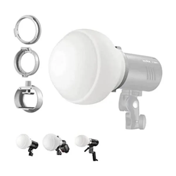 Godox Kit difusor de cúpula MLCD15 para luz flash con 3_1