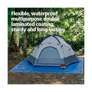 Paquete de 2 lonas de 10 x 12 pies lona de plástico_5