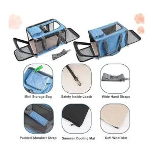 GAPZER Transportador de mascotas para gatos grandes y_4