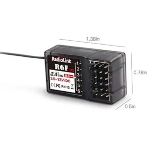 Radiolink R6F 2 receptores de coche y barco a control_4