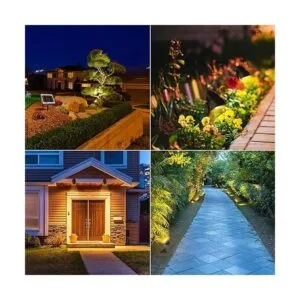 MEIKEE Luces solares para exteriores 4 en 1 4 W6 V_7