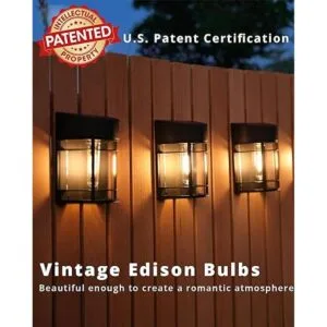 Luces solares para cercas al aire libre paquete de 8_2