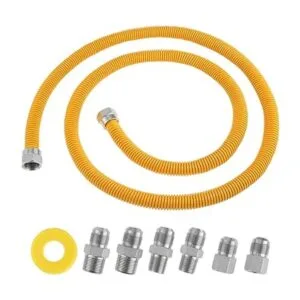 Línea de gas flexible de acero inoxidable de 72 pulgadas_1