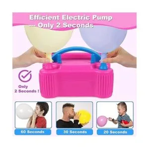 Kit de arco de globos con bomba de globos 170 piezas de_4