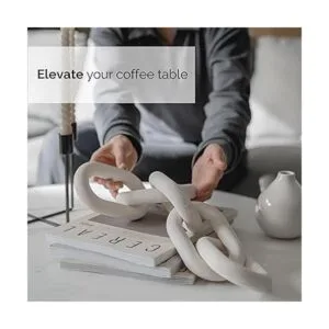 Peakoly Decoración de eslabones de cadena de madera_4