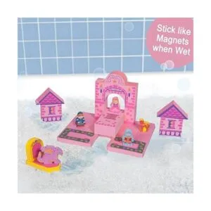 BathBlocks Juego de castillo flotante en caja de regalo_3
