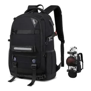 Mochila de monopatín mochila para laptop con puerto de_1