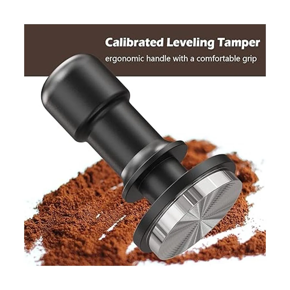 PUSEE Tamper expreso de 2.087 in manipulación de café_4