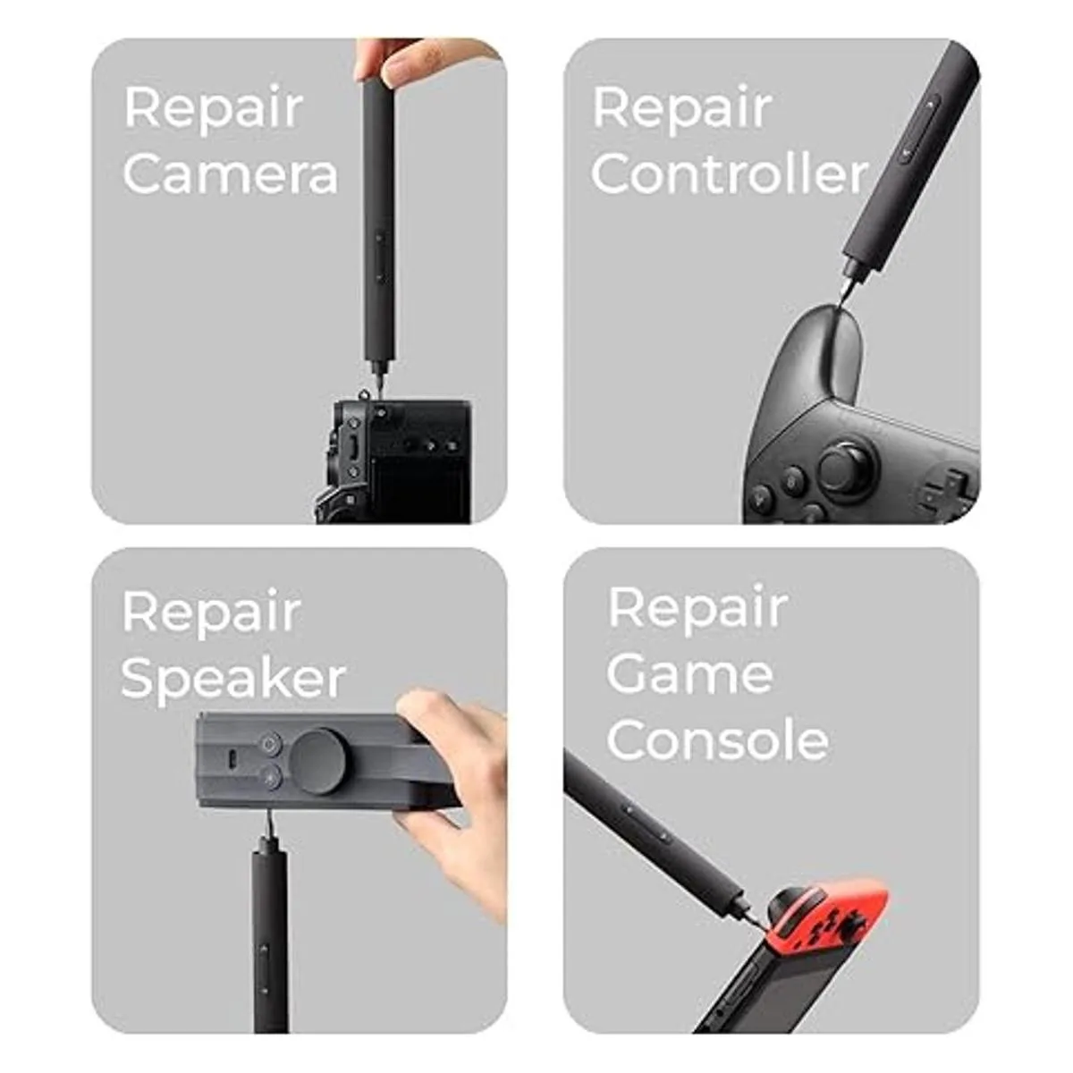 HOTO Juego de destornilladores eléctricos de precisión_2