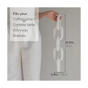 Peakoly Decoración de eslabones de cadena de madera_6