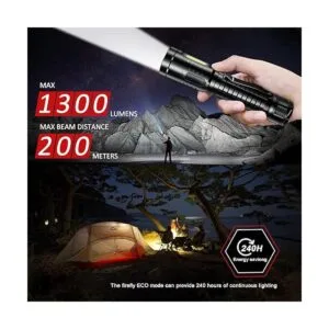 Linterna linterna LED magnética recargable de alta_5