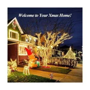 JMEXSUSS 600 luces solares LED de Navidad para exteriores_4