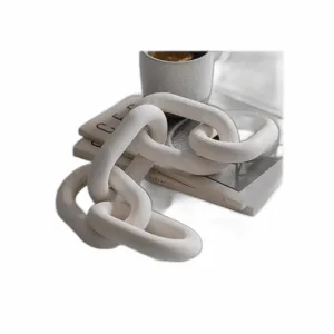 Peakoly Decoración de eslabones de cadena de madera_1